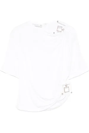 CHRISTOPHER ESBER Cropped top verfraaid met kwarts
