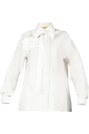 Elie saab Blouse met bloemenapplicatie