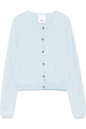Allude Vest met ronde hals