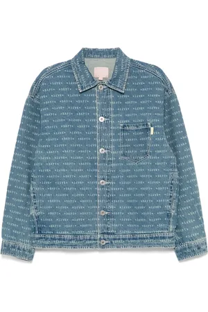 BAPY Spijkerjack met monogram