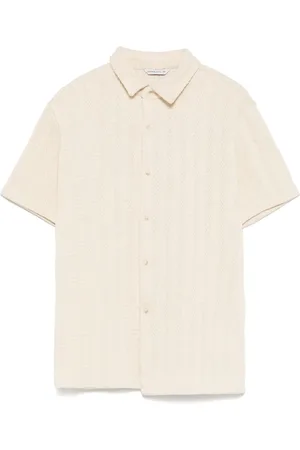 Manuel Ritz Poloshirt met textuur