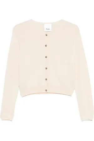 Allude Vest met ronde hals