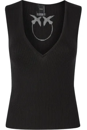 Pinko Geribbelde top