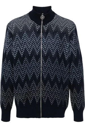Missoni Katoenen vest met chevron patroon