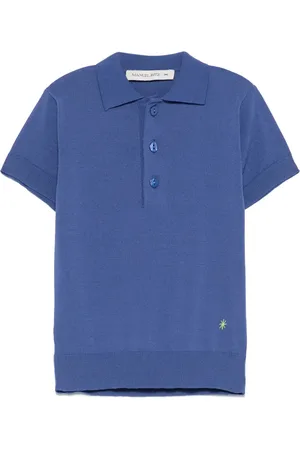 Manuel Ritz Poloshirt met geborduurd logo
