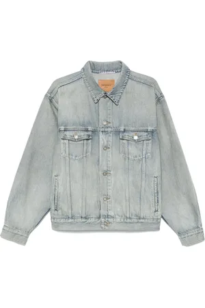 Saint Laurent Denim trucker jack