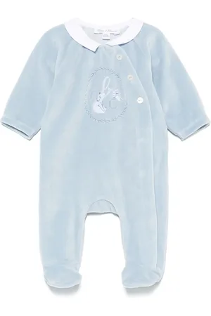 Tartine Et Chocolat Fluwelen pyjama met geborduurd logo