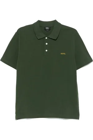 A.P.C. Poloshirt met geborduurd logo