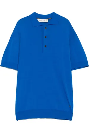 Manuel Ritz Gebreid poloshirt