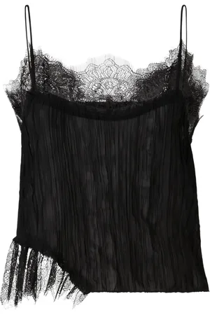 Pinko Georgette top met kant