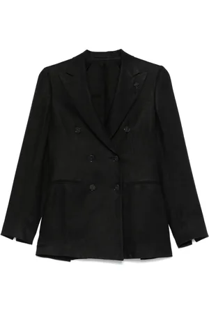 LARDINI Blazer met broche
