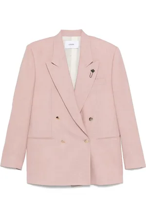 LARDINI Blazer met broche