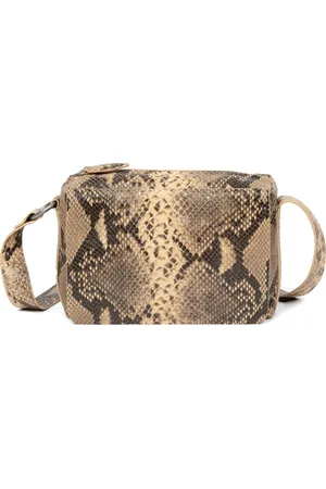 DRIES VAN NOTEN Leren schoudertas