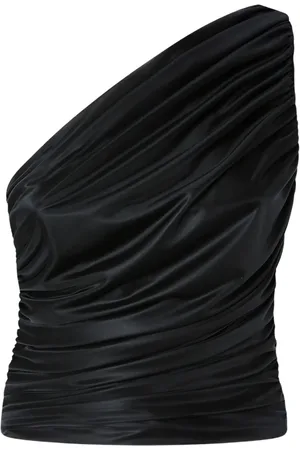 Pinko Asymmetrische tullen top