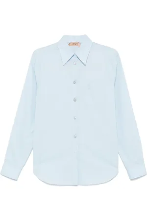 Nº21 Blouse met geborduurd logo