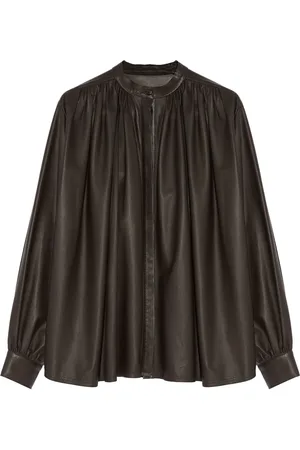 YVES SALOMON Geplooide Blouse