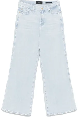 7 for all Mankind Lotta jeans met wijde pijpen