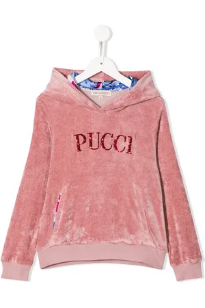 PUCCI Junior Hoodie met pailletten