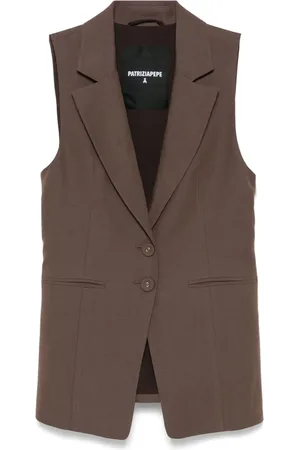 Patrizia Pepe Gilet met uitgesneden details