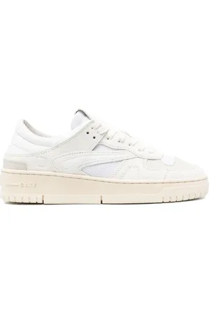 D.A.T.E. Sneakers met vlakken