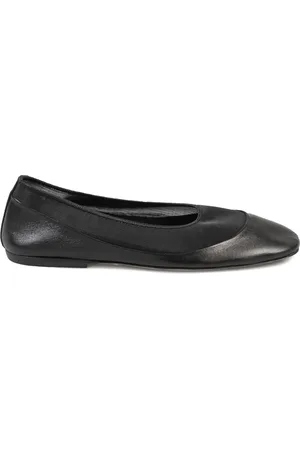 DRIES VAN NOTEN Leren ballerina