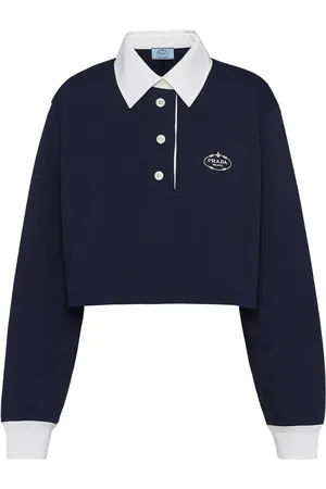 Prada Poloshirt met geborduurd logo