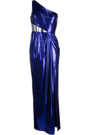 Marchesa Notte Asymmetrische avondjurk