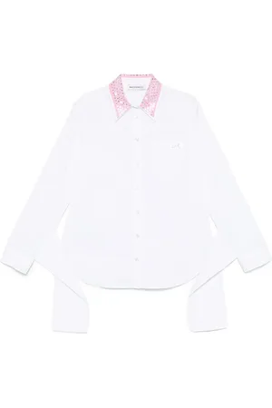 Mach & Mach Blouse met knoopdetail
