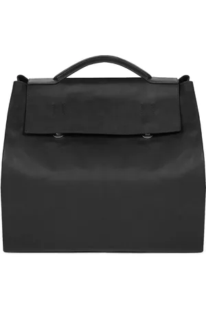 DRIES VAN NOTEN Leren rugzak