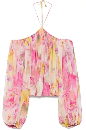 BLUMARINE Blouse met bloemenprint