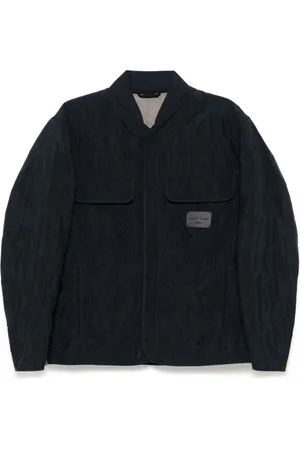 Emporio Armani Gewatteerd jack met logopatch