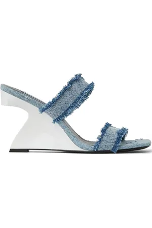 Karl Lagerfeld Waverly sandalen met sleehak