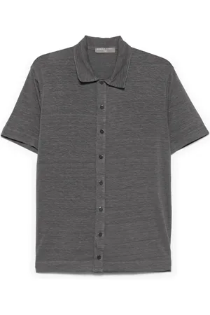 Daniele Fiesoli Poloshirt met textuur