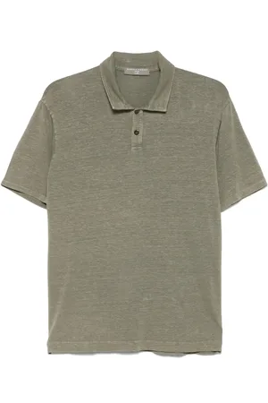 Daniele Fiesoli Poloshirt met textuur