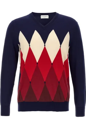 BALLANTYNE Trui met argyle patroon