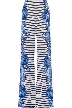 Alberta Ferretti Gestreepte broek