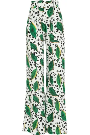 Brigitte Broek met grafische print