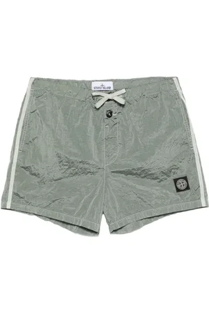 Stone Island Gekreukte zwembroek