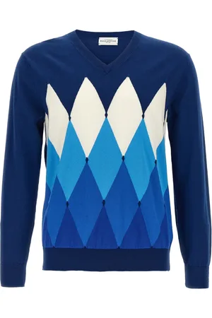 BALLANTYNE Trui met argyle patroon