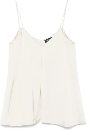 Fabiana Filippi Tanktop met kralendetail