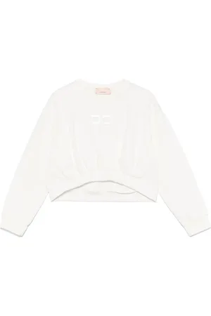 Elisabetta Franchi Sweater met geborduurd logo