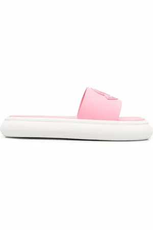 Moncler Jeanne slippers met logo