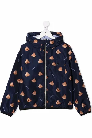 Palm Angels Windjack met beerprint