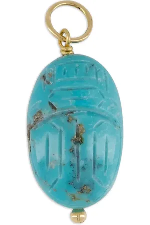 Aurélie Bidermann Scarabee turkoois hanger