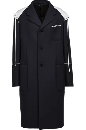 Salvatore Ferragamo Jas met enkele rij knopen