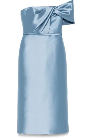 Amsale Cocktailjurk met strik