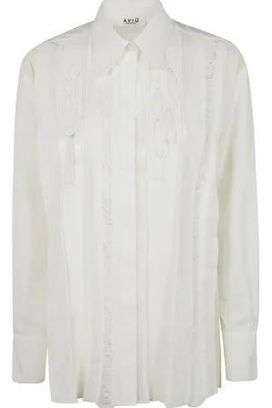 AVIÙ Blouse met gescheurd detail
