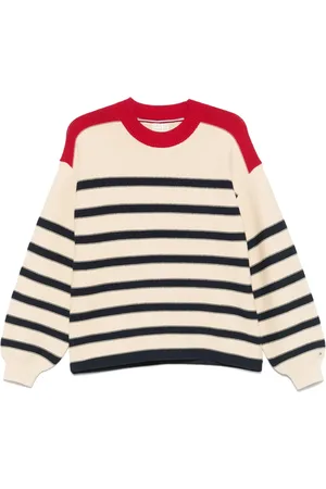 Tommy Hilfiger X Sofia Richie Grainge trui met Bretonse streep