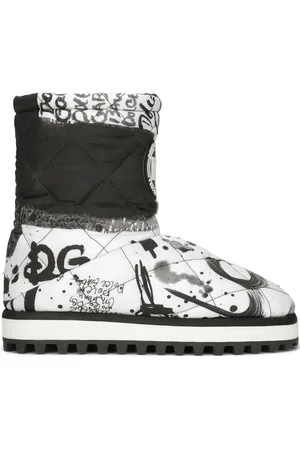 Dolce & Gabbana Laarzen met verfspatten