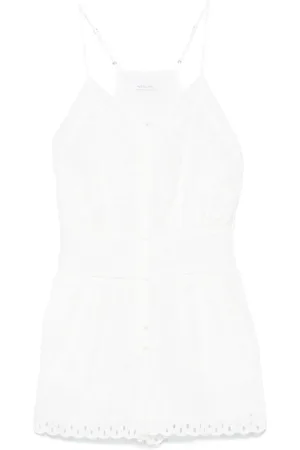 Patrizia Pepe Broderie anglaise playsuit